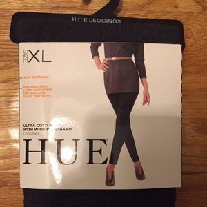 NWT HUE Wide Waistband Leggings